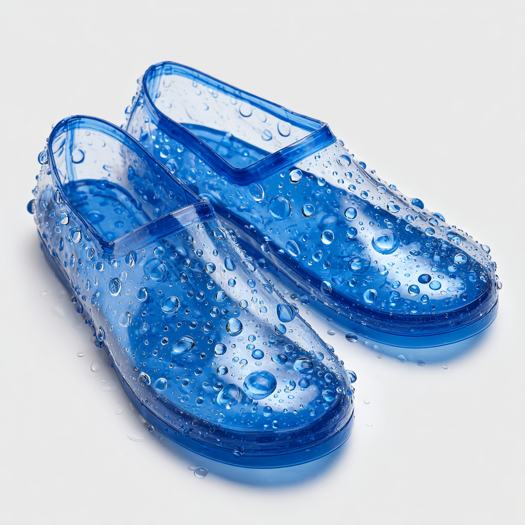 Yuvon Waterproof Heavy-Duty PE Shoe Covers