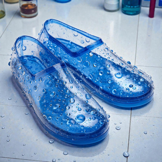 Yuvon Waterproof Heavy-Duty PE Shoe Covers