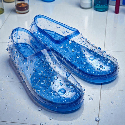 Yuvon Waterproof Heavy-Duty PE Shoe Covers